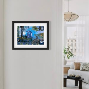 Collage-print nr 13 (30x40 cm)