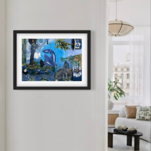 Collage-print nr 13 (40x50 cm)