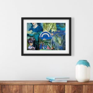 Collage-print nr 20 (40x50 cm)