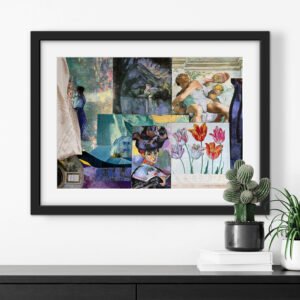 Collage-print nr 22 (40x50 cm)